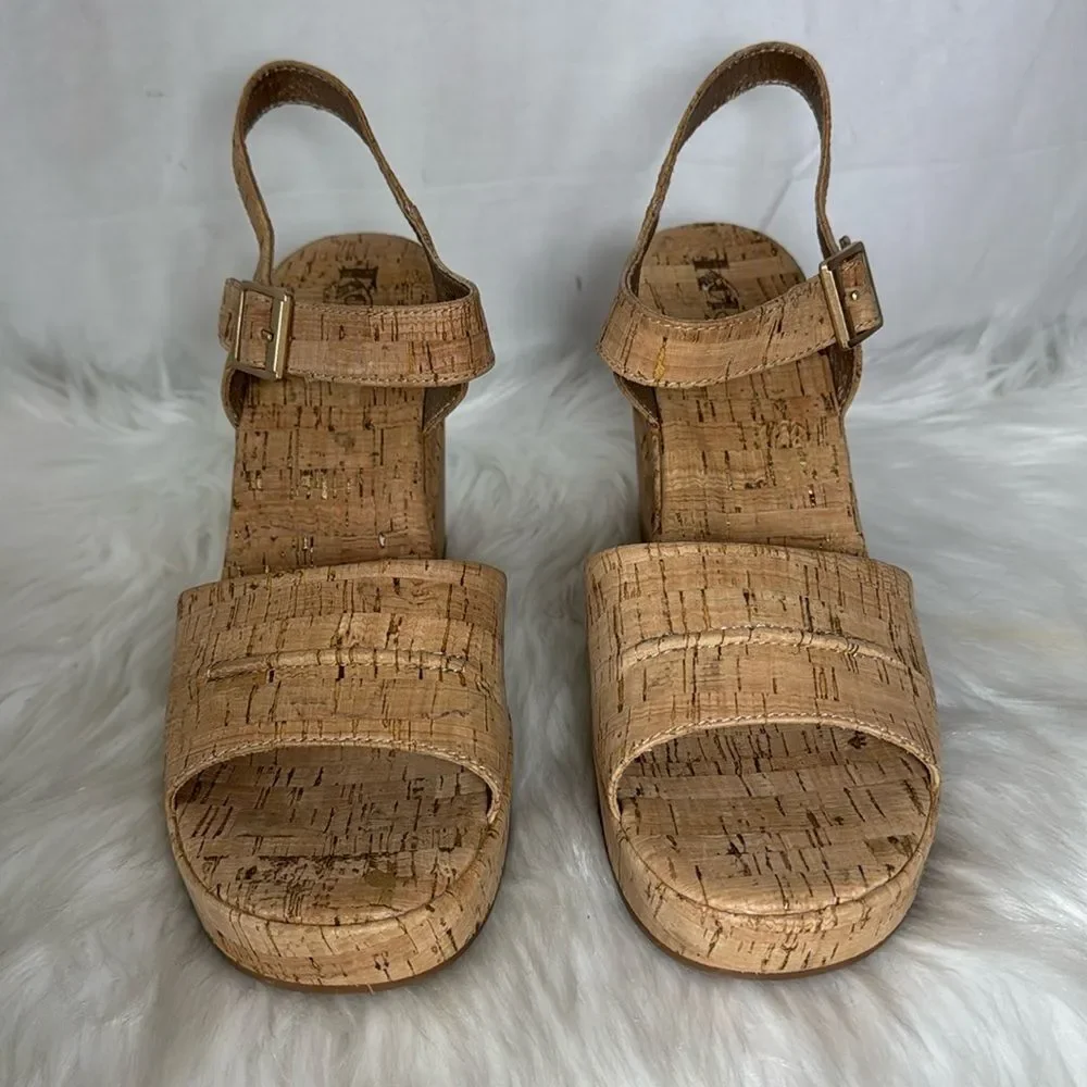 .Korks By‎ Kork Ease NWOT Bardot II Wedge Platform Sandals Sz 11